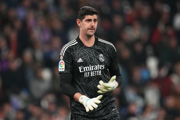 O Real Madrid ainda acredita na força do guarda-redes Thibaut Courtois